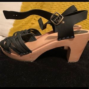 Black clog sandals Size 41 (10)